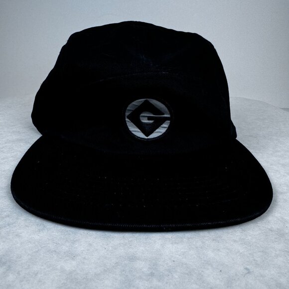 Despicable Me Black Adjustable Hat With Minions Logo Yellow Accents Cap Mens M - Picture 10 of 11